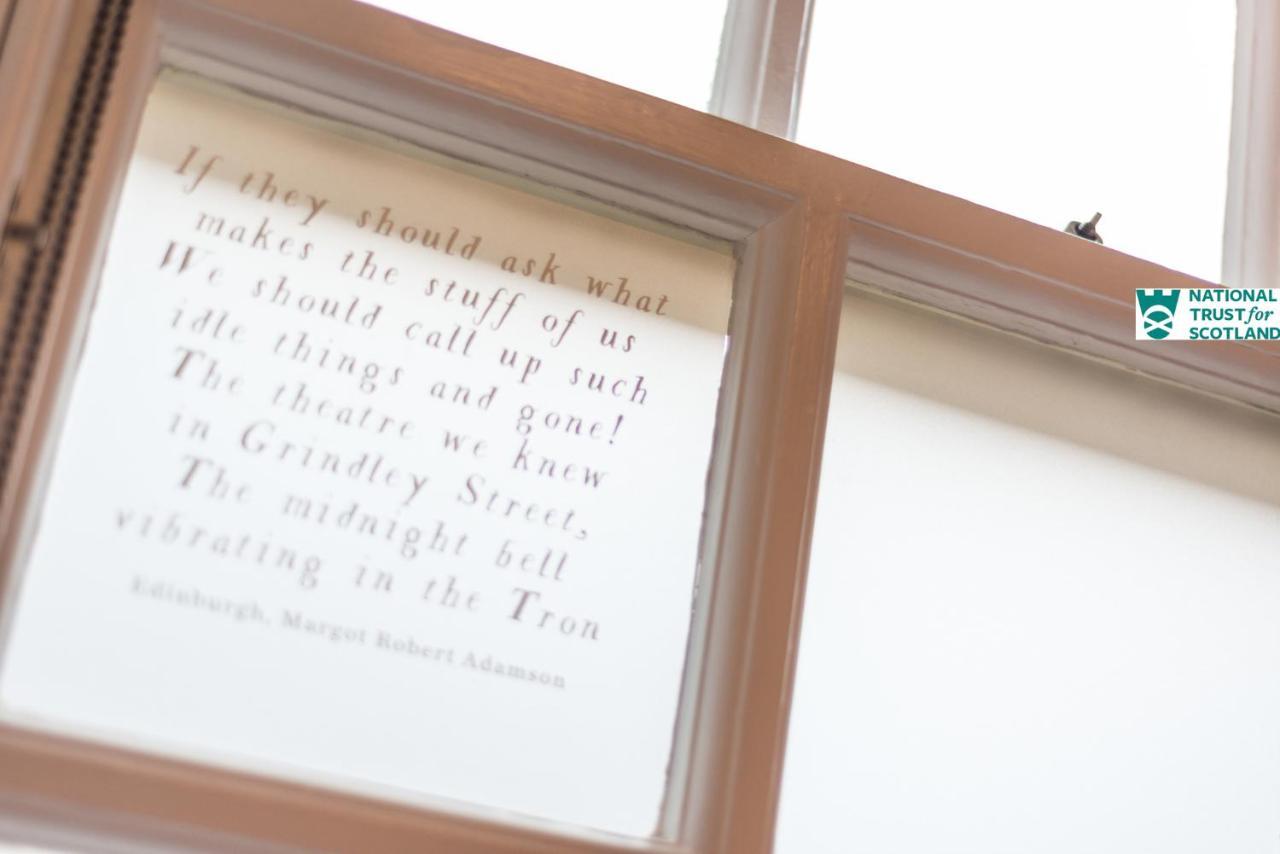 אדינבורו The Riddoch Apartment By The National Trust Scotland מראה חיצוני תמונה